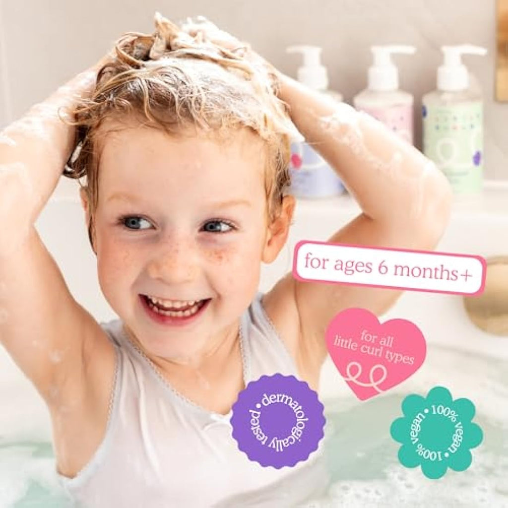 Only Curls Little Bundle – Kids Curly Haircare Set with 98% Natural Ingredients