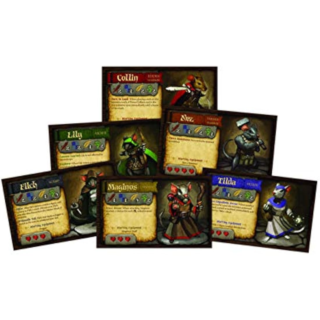 Mice and Mystics Board Game | Plaid Hat Games Cooperative Adventure