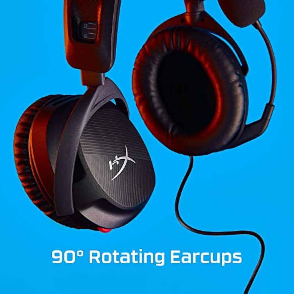 HyperX Cloud Stinger 2 Gaming Headset – 50mm Drivers, Spatial Audio