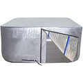Jolof Store Insulated Hot Tub Cover – 95x95x35 Thermal Spa Protector
