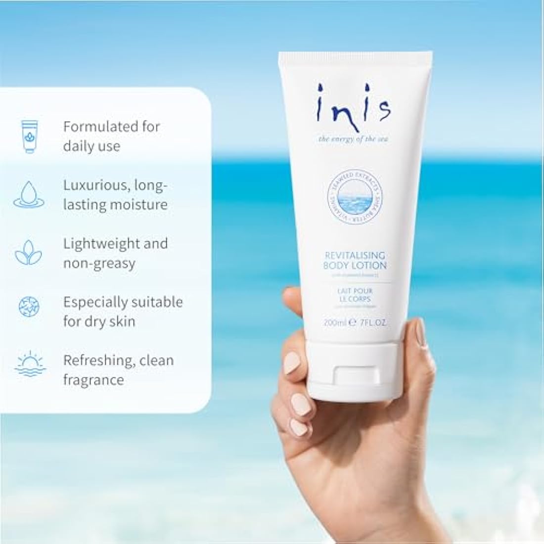 Inis the Energy of the Sea Revitalizing Body Lotion - Seaweed & Shea Butter