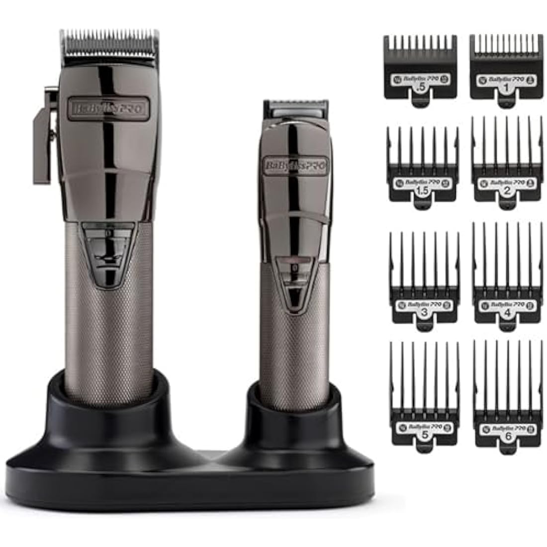 BaBylissPRO Cordless Super Motor Hair Clipper & Trimmer Set | Black