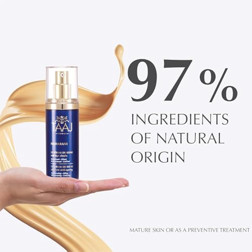 TAAJ Maharani Anti-Ageing Serum with Hyaluronic Acid & Collagen - 30ml