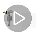 VeeBath Dual Flush Valve | WRAS Approved Lever Toilet Cistern - 60mm