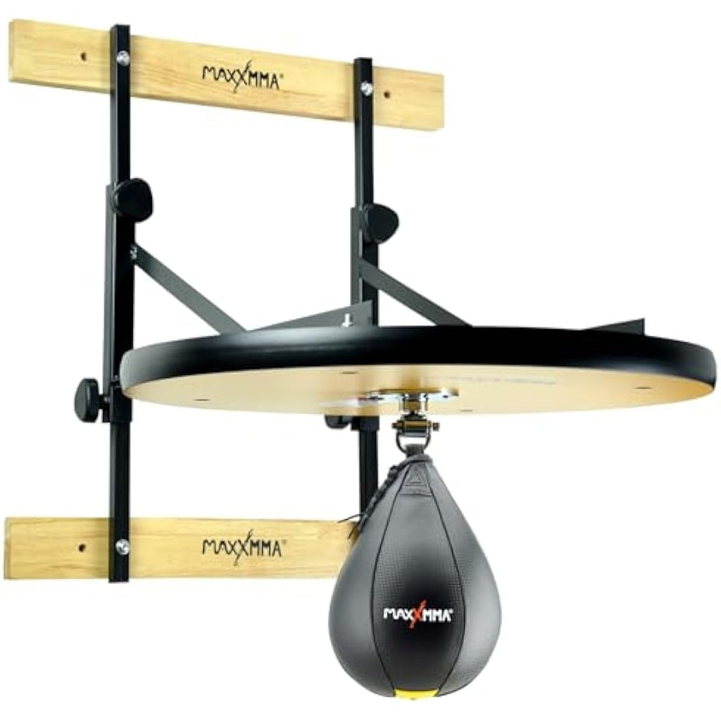 MaxxMMA Speed Bag Platform Kit – Heavy Duty Adjustable Boxing Equipment