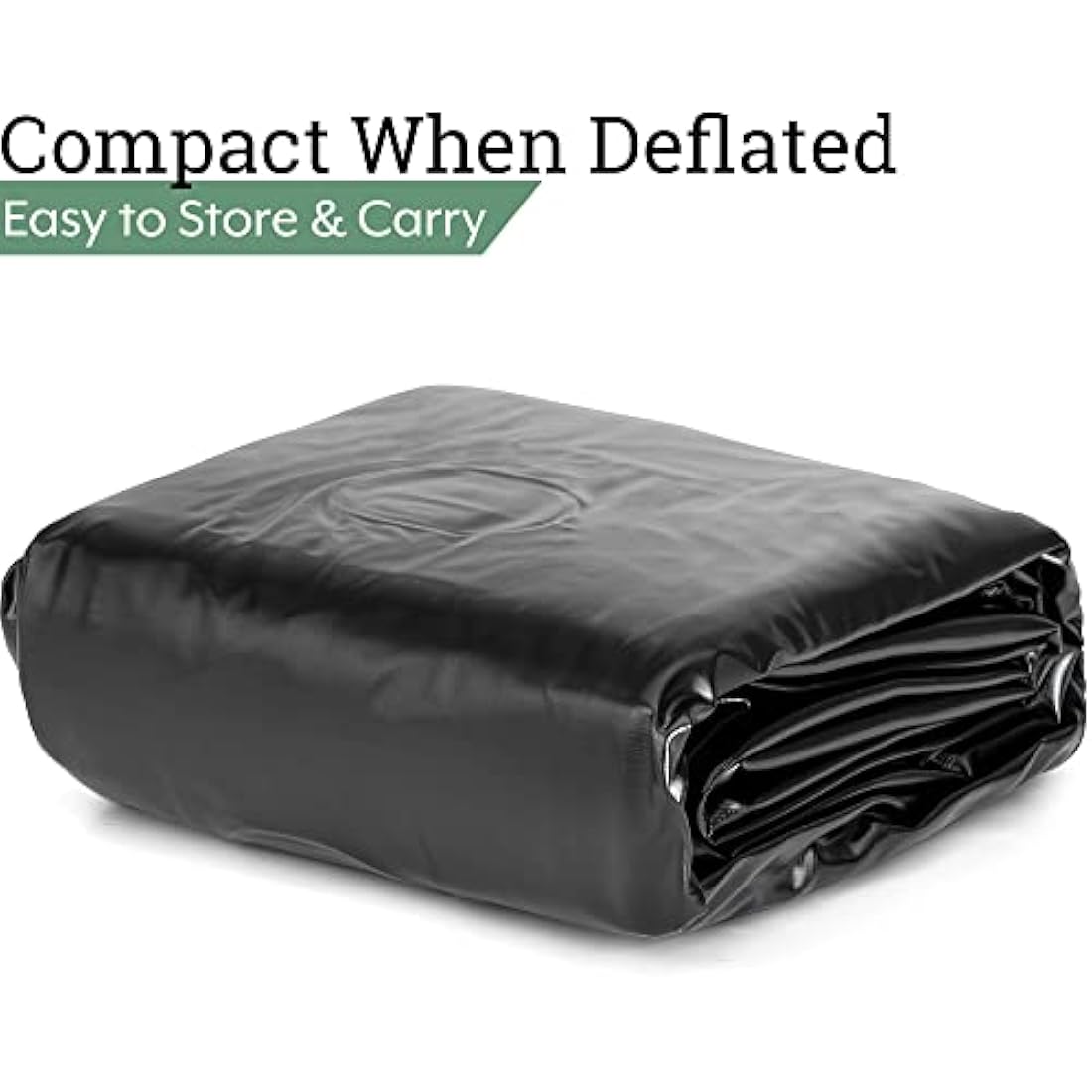 Jolof Store Double Inflatable Airbed – Flocked Camping Mattress