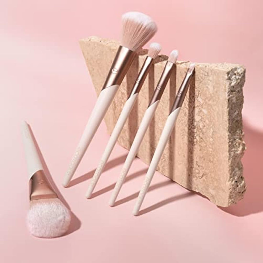 EcoTools Luxe Natural Elegance 5-Piece Professional Makeup Brush Set