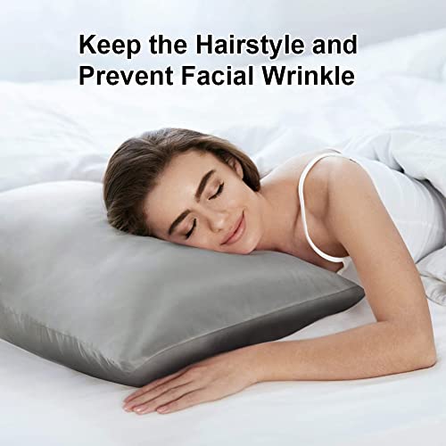 Tenn Well 2-Pack Mulberry Silk Pillowcase | 19 Momme 100% Pure Silk