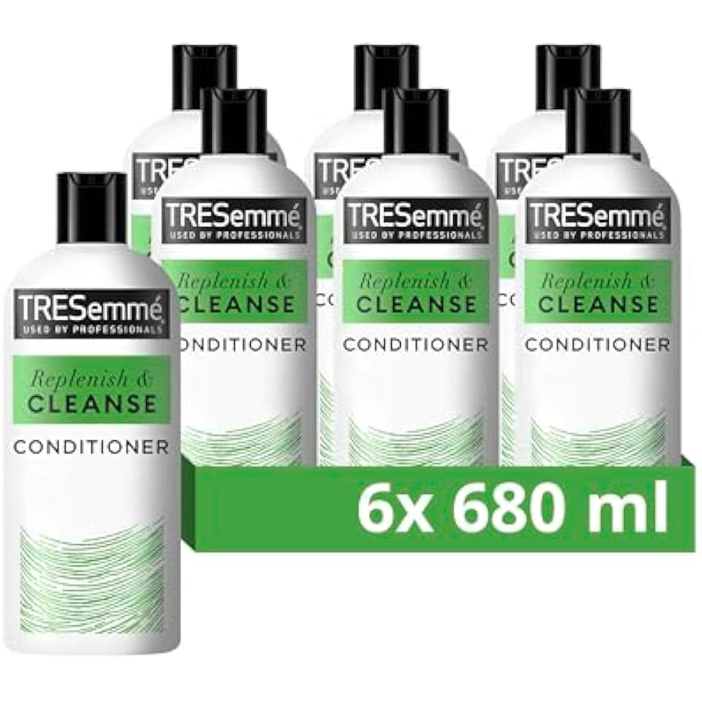 TRESemmé Replenish & Cleanse Conditioner with Vitamin Complex - 6 x 680ml