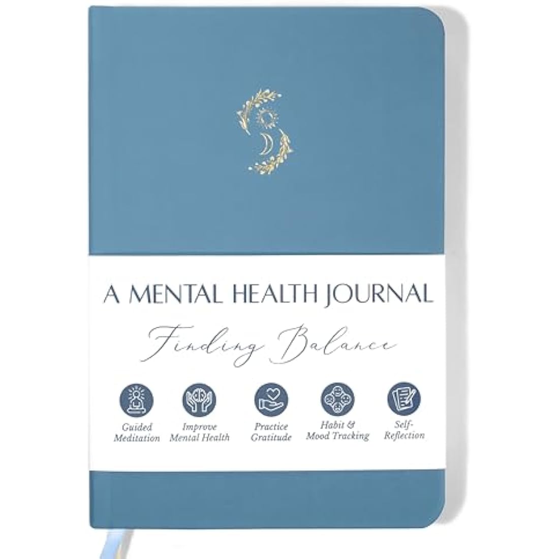 LIFTINSPIRE CO. Mental Health Journal – 6-Month Guided Wellness Planner