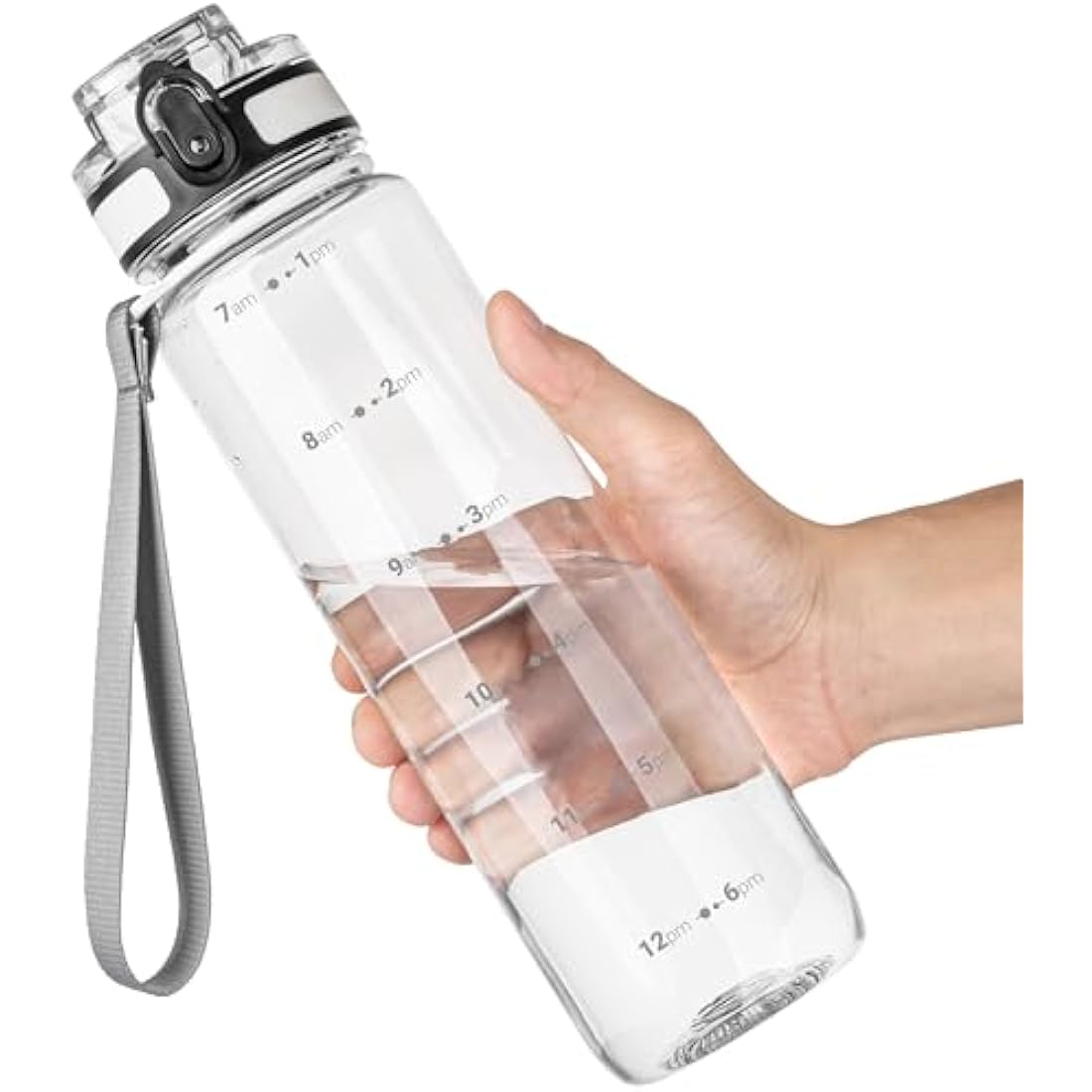 OLDLEY 1L Motivational Sports Water Bottle | Leakproof Tritan Plastic