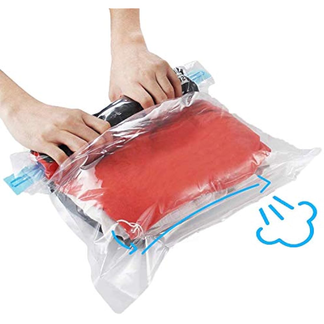 KFYM 10-Pack Travel Space Saver Bags | Roll-Up Compression Storage