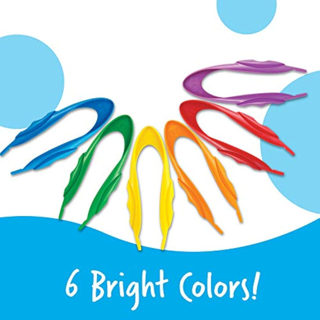 Learning Resources Jumbo Tweezers – Fine Motor Skill Set of 12