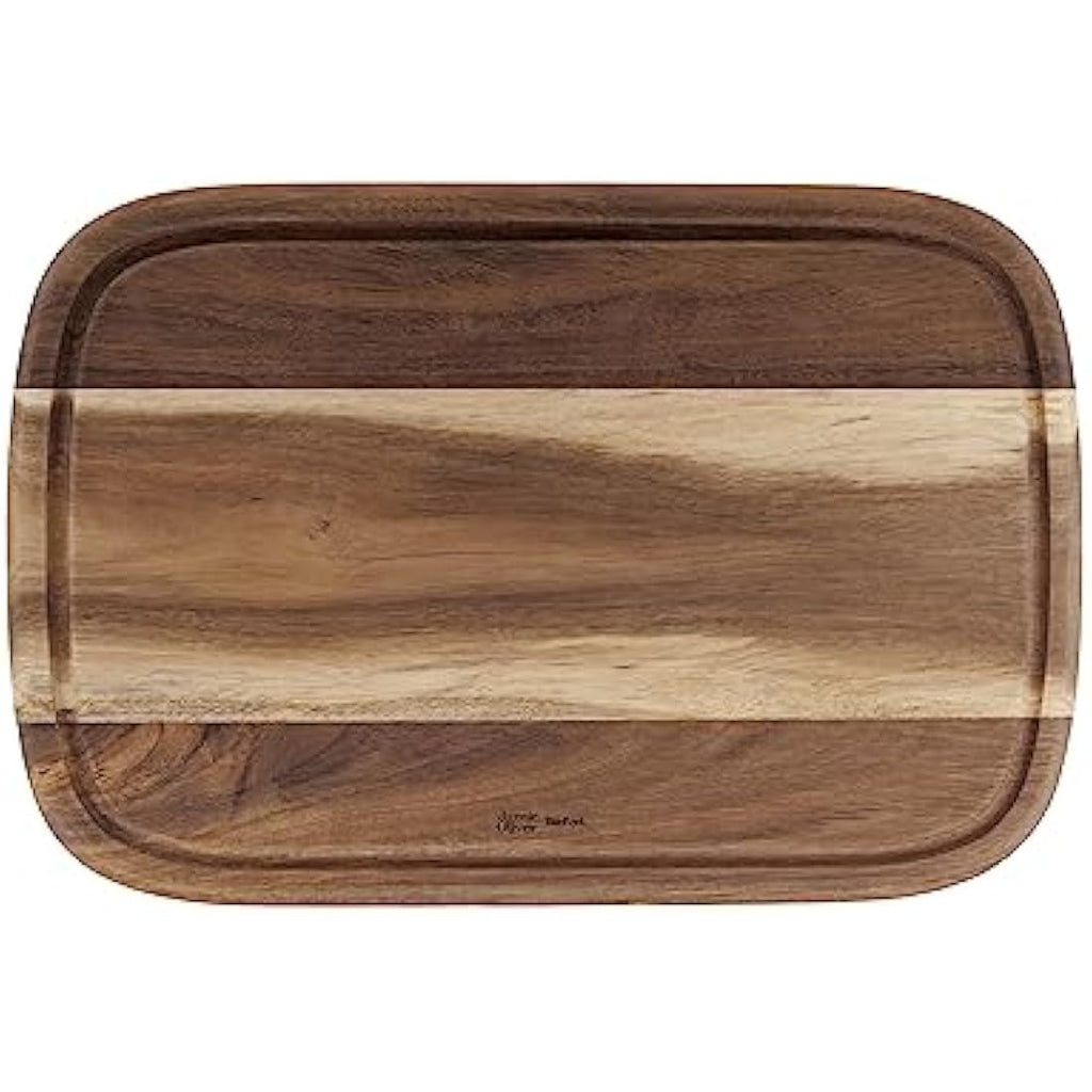 Tefal Jamie Oliver Acacia Wood Chopping Board – Medium Cutting Board