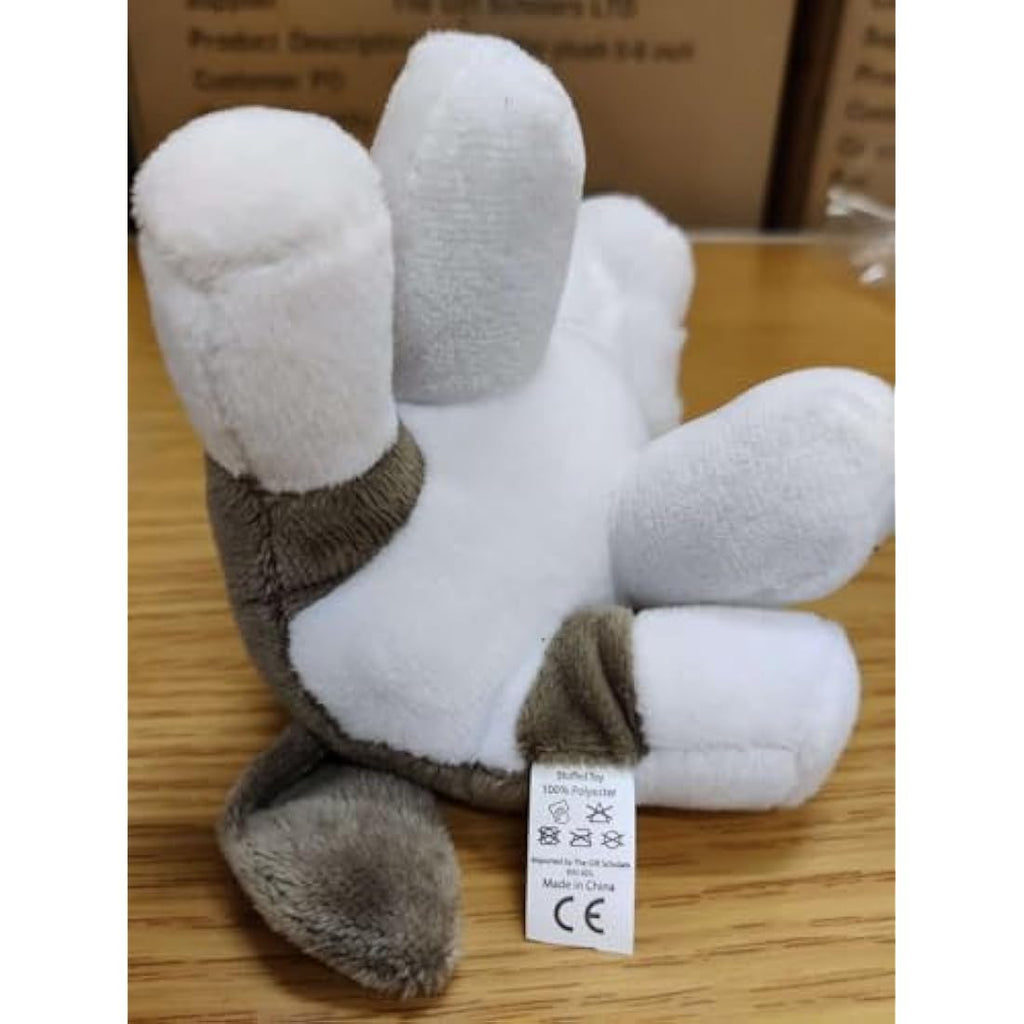 Zappi Co Wolf Plush Toy – Soft Stuffed Animal for Kids (15cm)