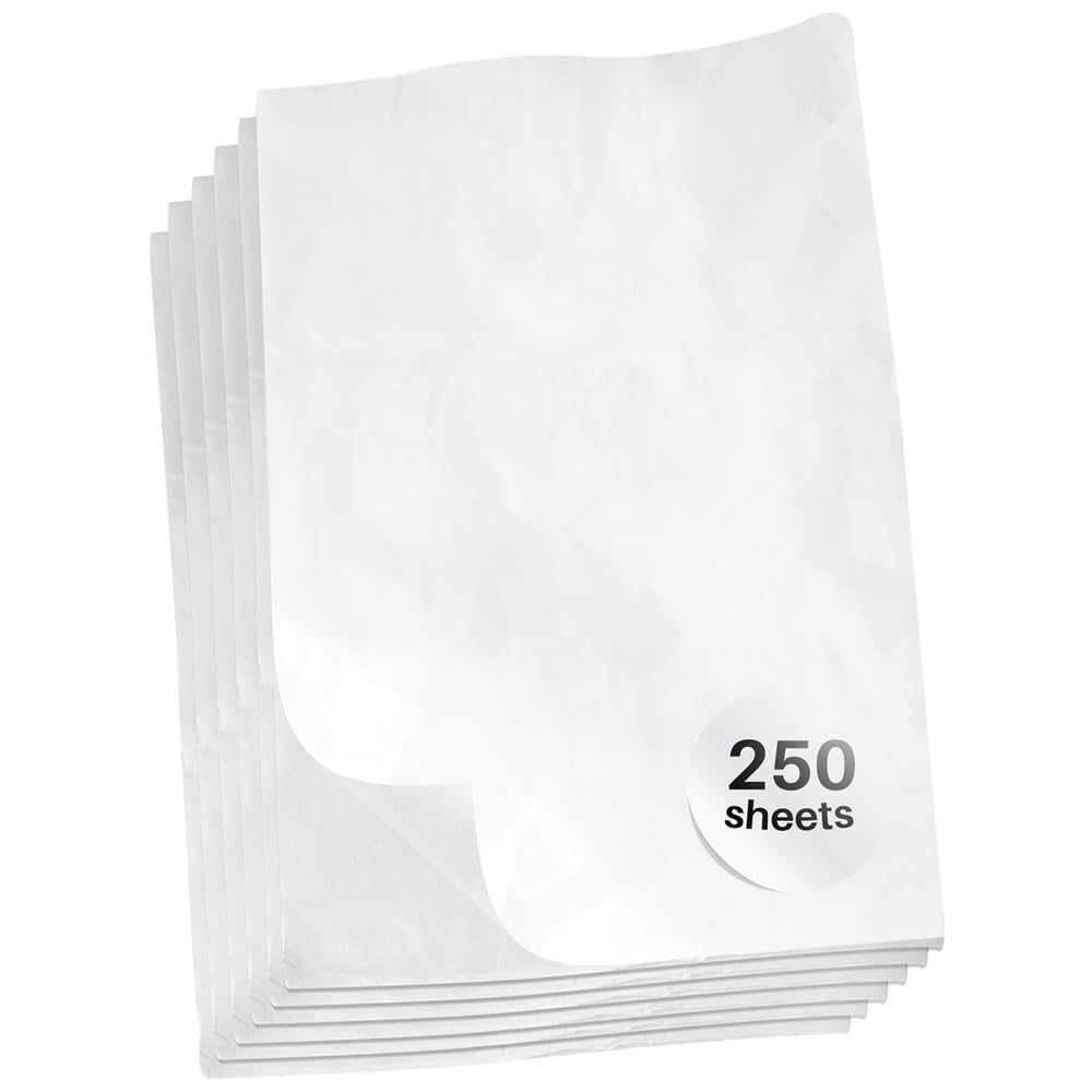 Caraselle Extra Large Acid-Free White Tissue Paper - 100x75cm - 250 Sheets