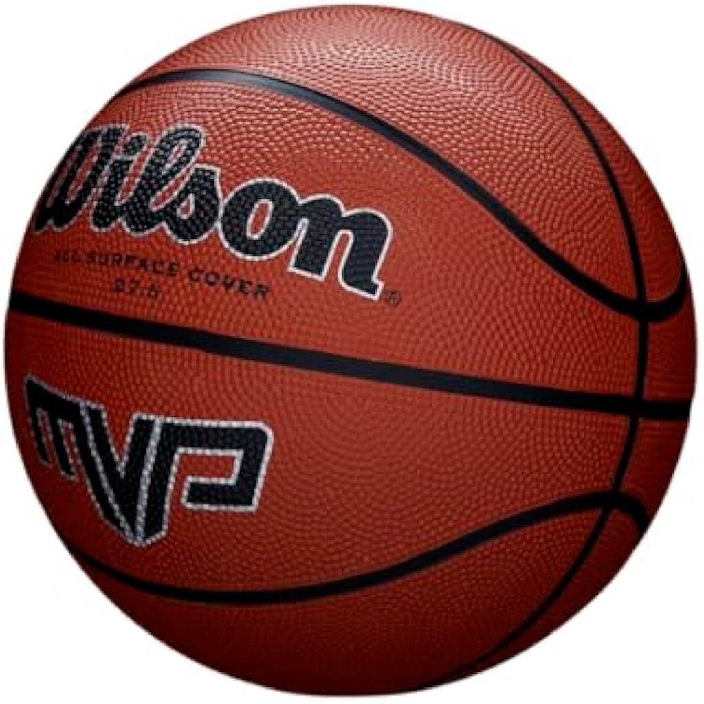 Wilson MVP Basketball – Durable Indoor and Outdoor Sports Equipment