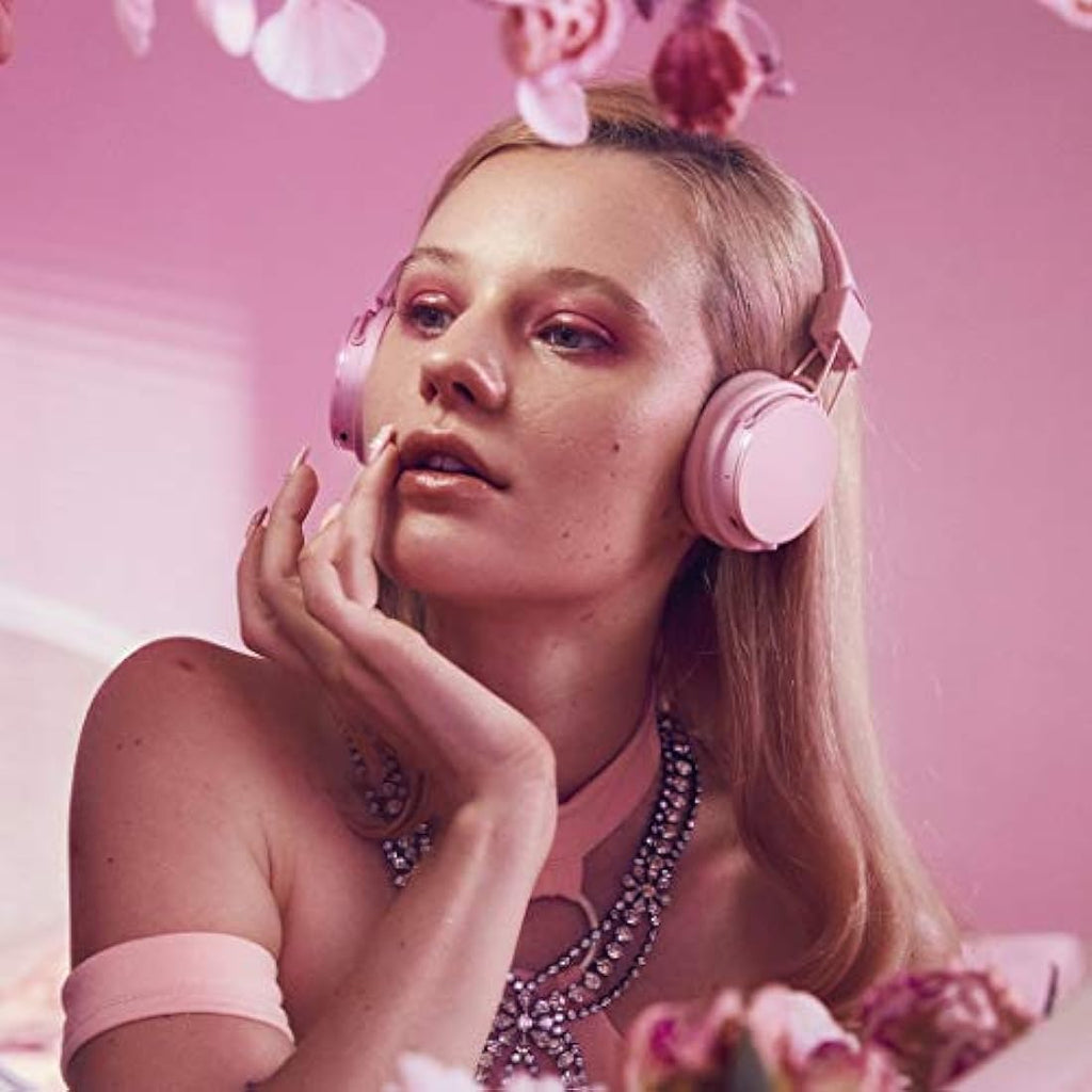 Urbanears Plattan 2 Wireless Bluetooth Over-Ear Headphones – Powder Pink