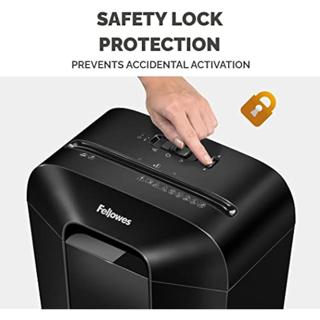 Fellowes Powershred LX50 Cross-Cut Paper Shredder | 9-Sheet P4 Security