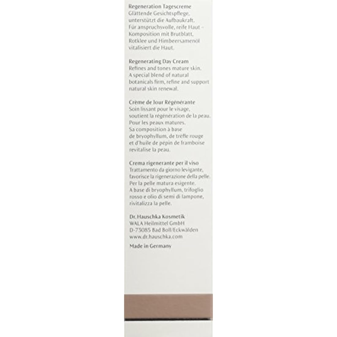 Dr. Hauschka Regenerating Day Cream – Anti-Aging Face Moisturizer 40ml