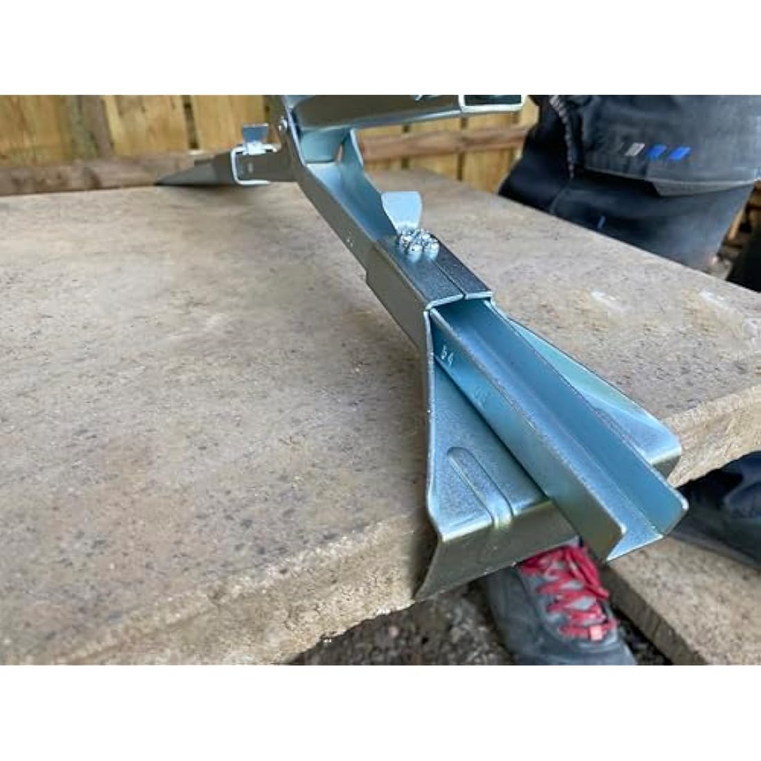 Haromac Drywall Lift & Slab Carrier | Scissor Grip Adjustable 30-50cm