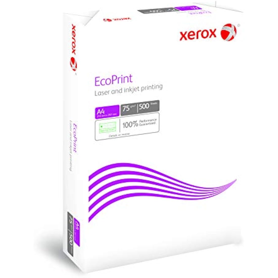 Xerox EcoPrint A4 Multifunction Paper 75g/m2 - 12,500 Sheets White