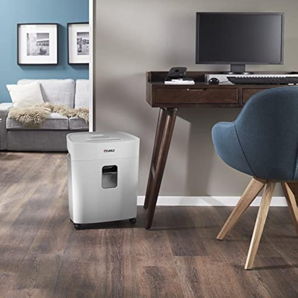 Dahle PaperSAFE 240 Cross-Cut Paper Shredder | 10-Sheet Oil-Free P-4