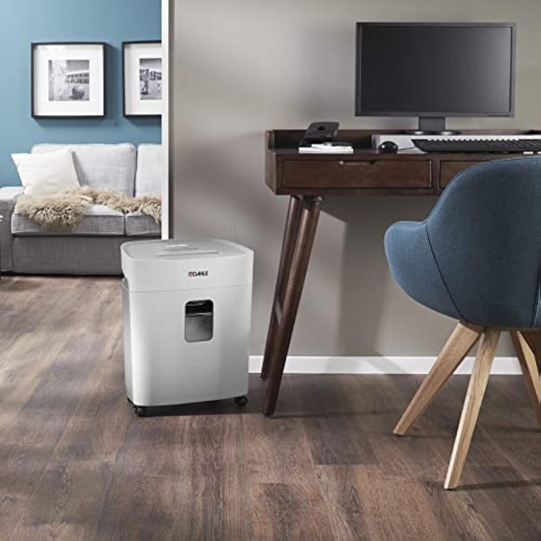 Dahle PaperSAFE 240 Cross-Cut Paper Shredder | 10-Sheet Oil-Free P-4