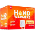 IRIS USA Large Hand Warmers – 18-Hour Long-Lasting Heat, 60 Count