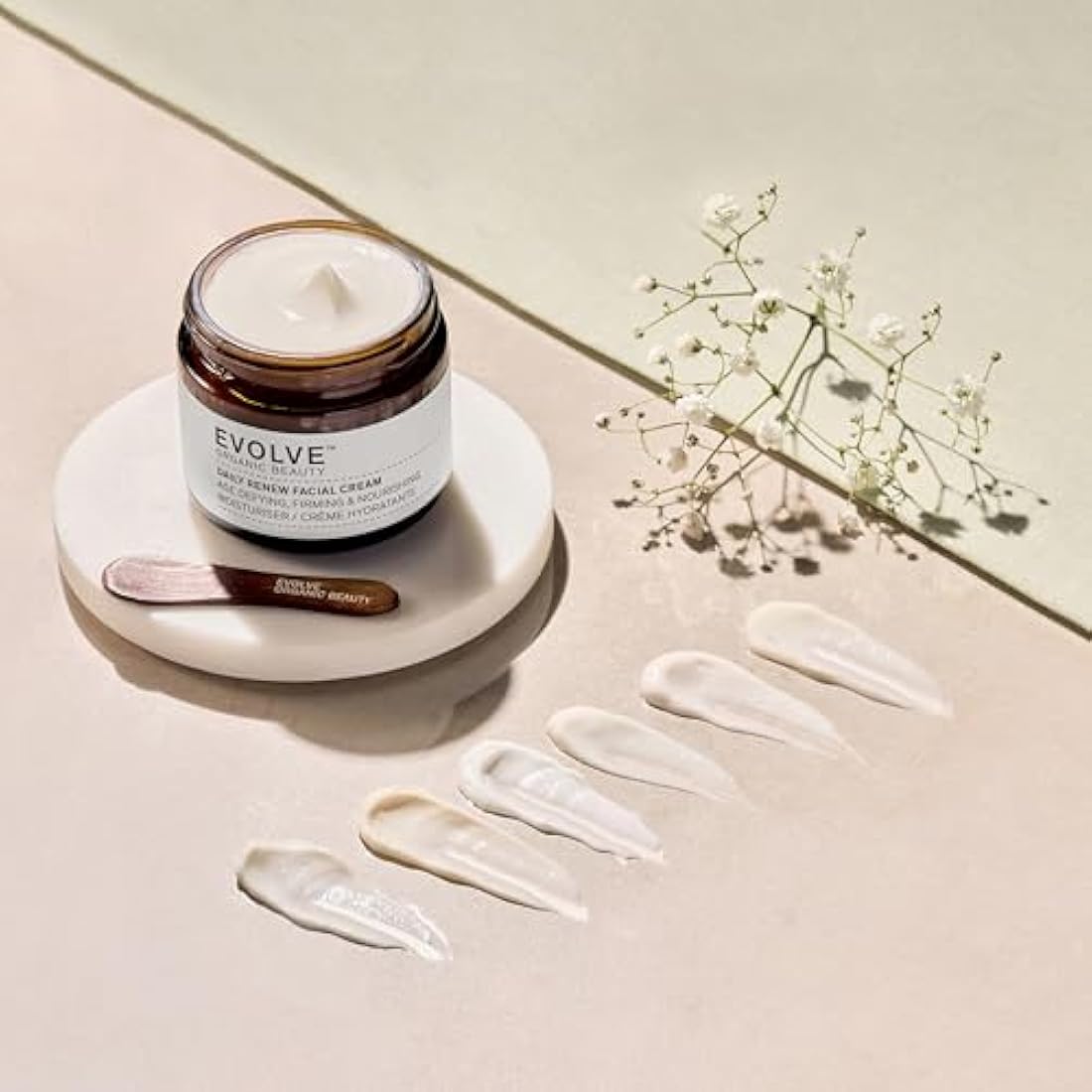 Evolve Organic Beauty Daily Renew Facial Cream with Hyaluronic Acid