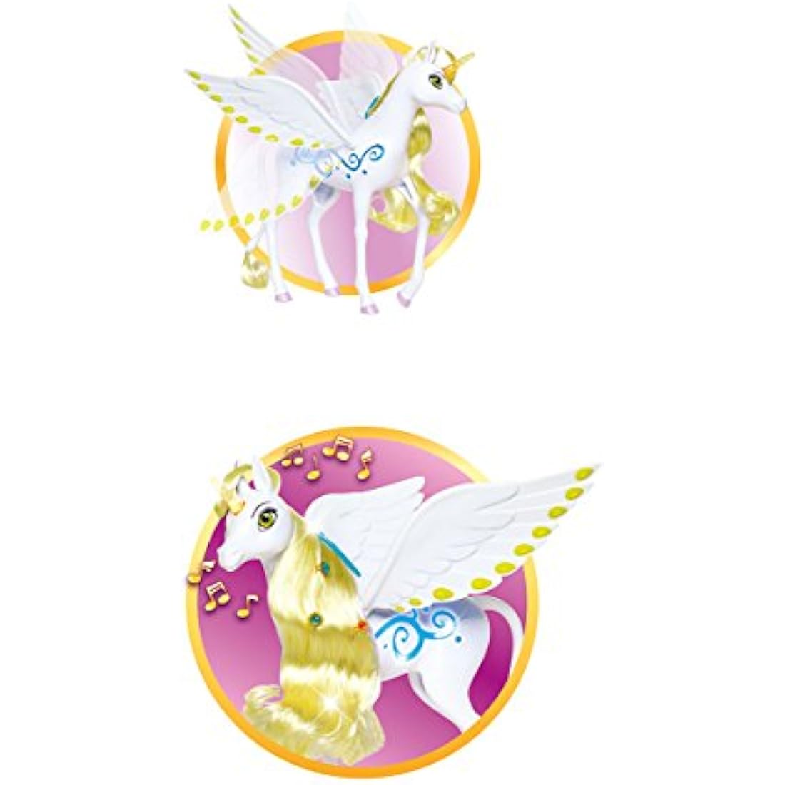 Simba Mia and Me Onchao Magic Unicorn Toy with Light and Sound – 25 cm