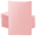 Switory Poly Bubble Mailers – 50 Pack Pale Pink Padded Envelopes 10x17cm