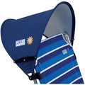 Rio Beach MyCanopy Personal Chair Sun Shade | SPF 100 UV Protection, Navy