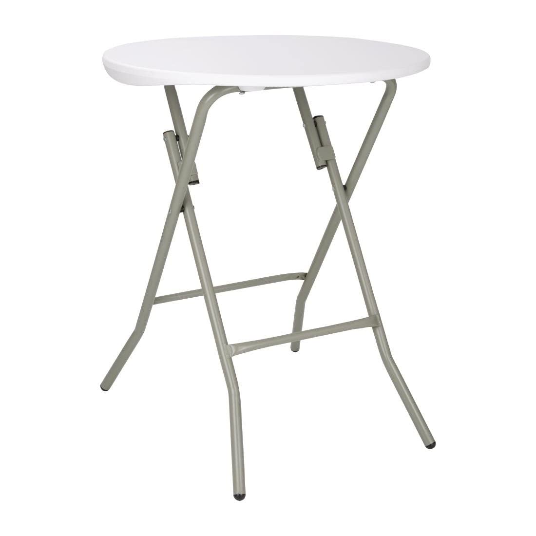 Bolero Foldaway Round Table | 735x600mm Commercial Outdoor Dining