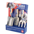 Spear & Jackson Neverbend Stainless Steel 3 Piece Garden Tool Gift Set