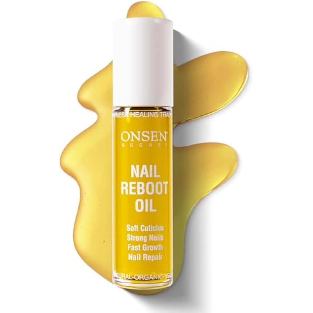 Onsen Organic Cuticle Oil – Tsubaki & Tea Tree Nail Strengthener (10ml)