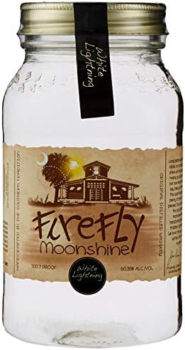 Firefly White Lightning Moonshine – Handcrafted Raw Corn Whiskey, 75cl