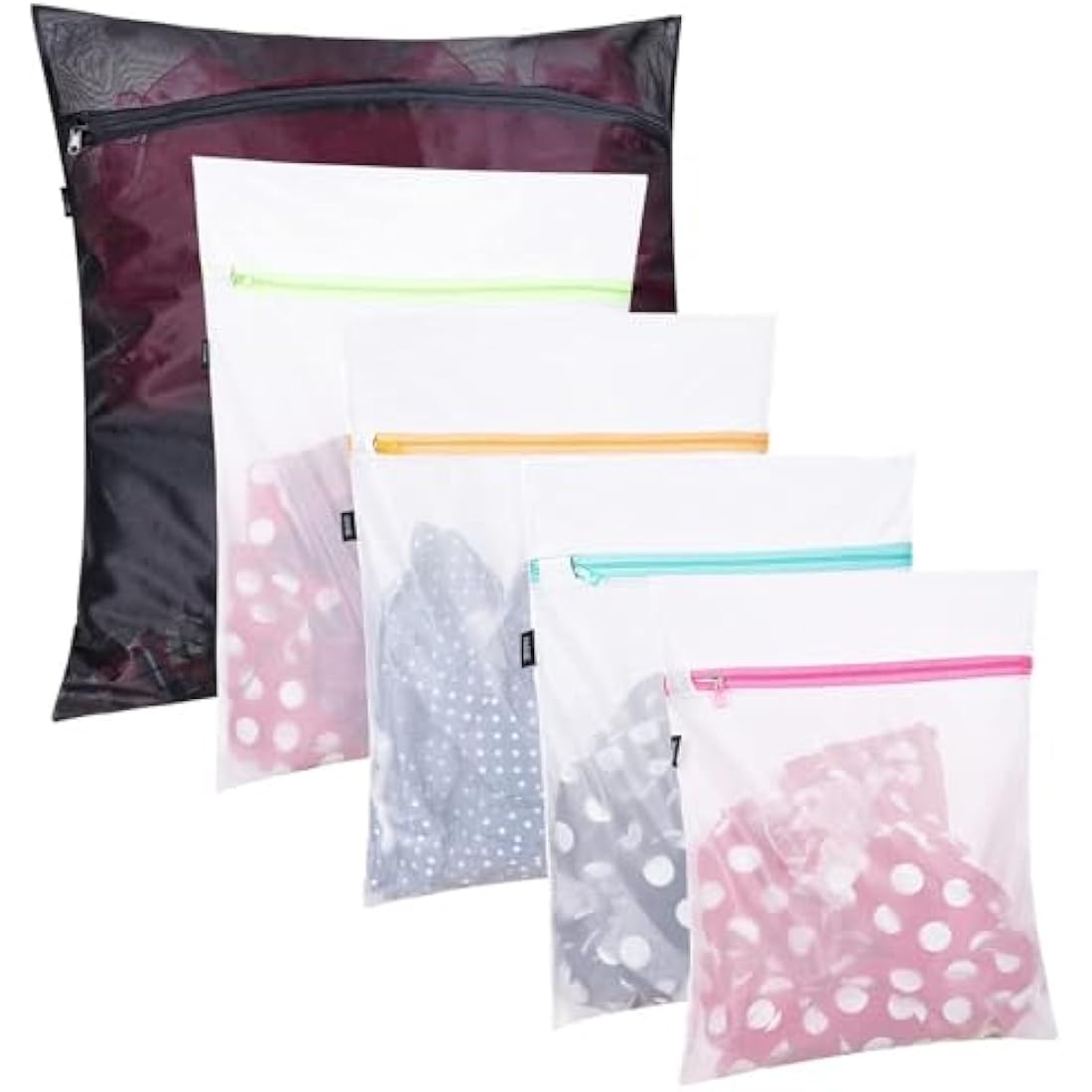 BAGAIL Mesh Laundry Bags | Durable Reusable Wash Bags for Delicates