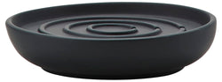 Zone Denmark Nova Soap Dish – Black Porcelain Scandinavian Bathroom Decor