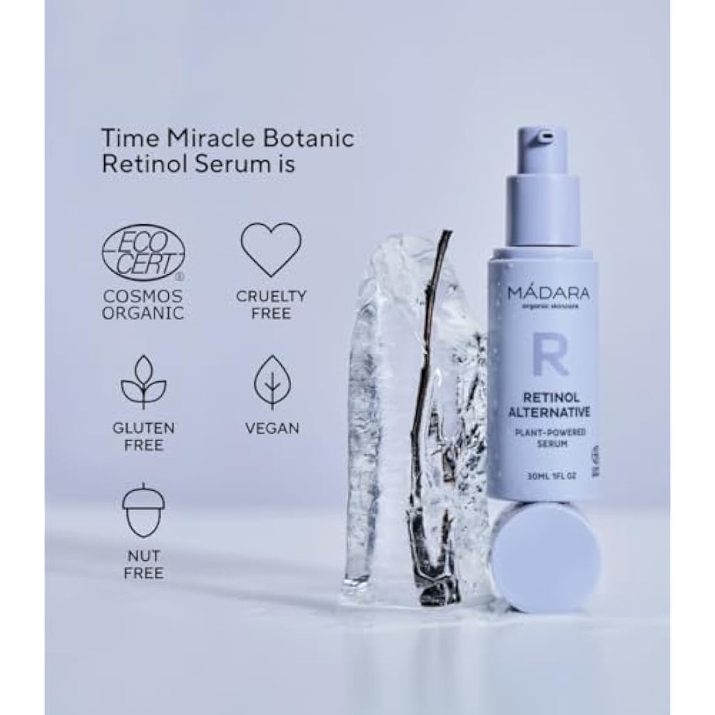 MÁDARA Organic Skincare | Plant-Powered Retinol Alternative Serum - 30ml