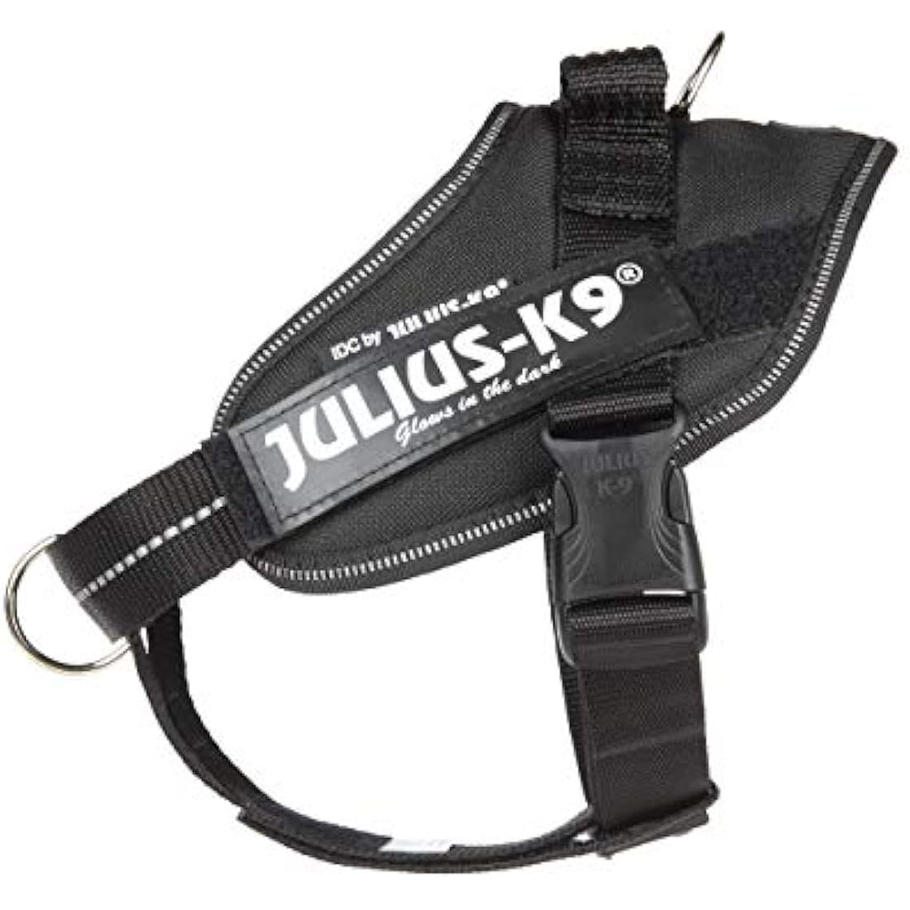 Julius-K9 IDC Powerharness Dog Harness | Reflective Black | Size S/Mini