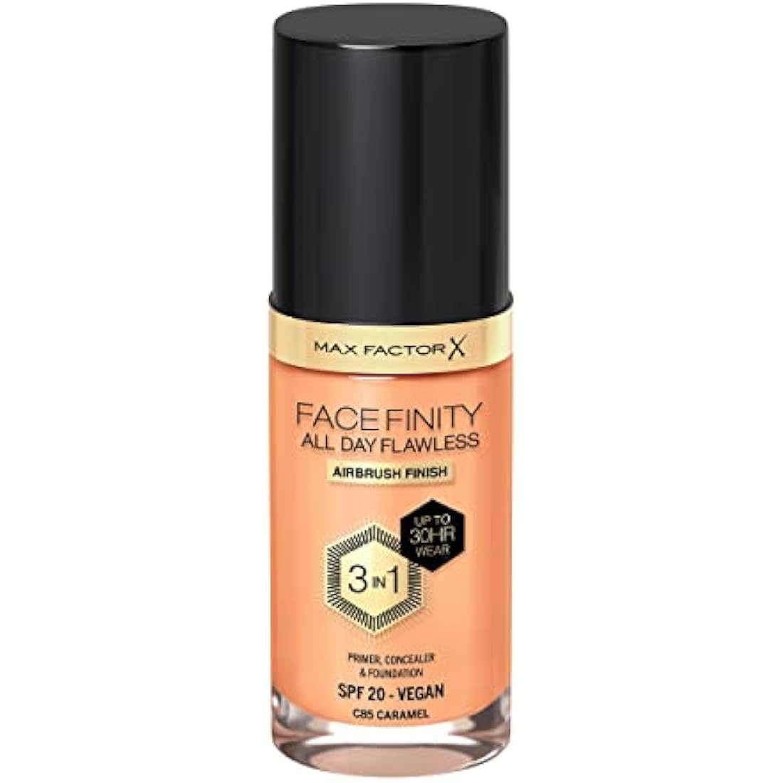 Max Factor Facefinity 3-in-1 Liquid Foundation SPF 20 – 85 Caramel