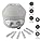 Yanxora Desktop Electric Lab Centrifuge | 4000rpm with Timer & Speed Control