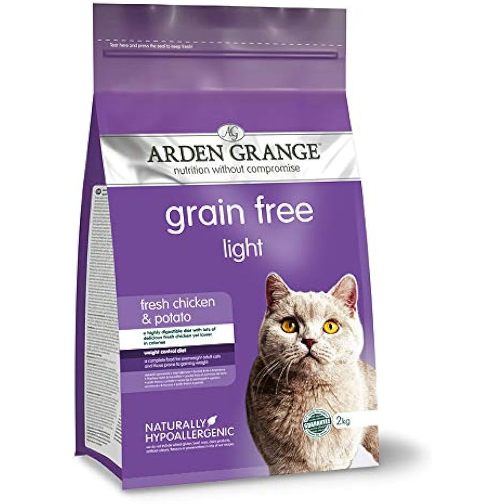Arden Grange Light Chicken Cat Food – Grain-Free Weight Management 400g