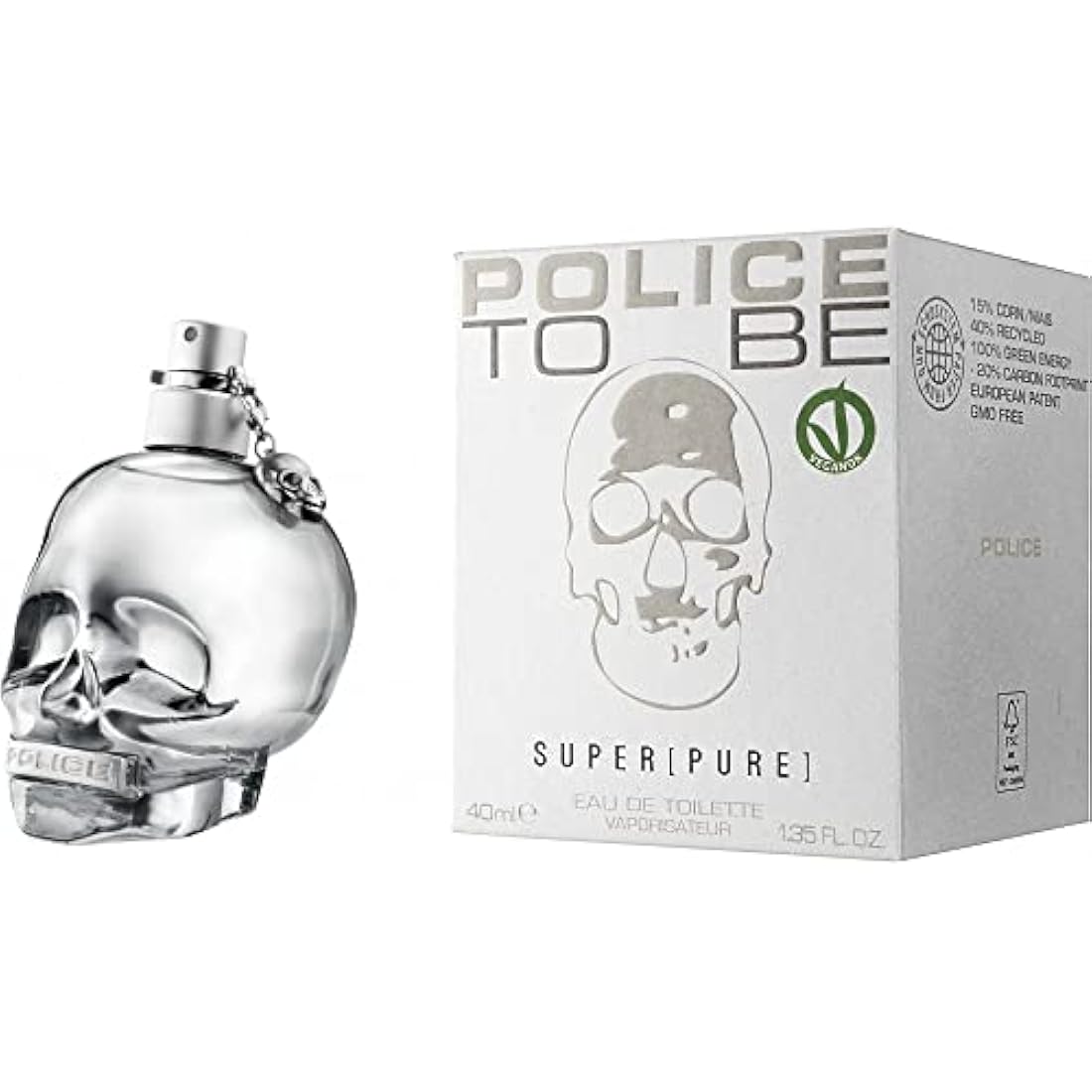 Police To Be Super Pure Eau De Toilette - Men's Fragrance - 40ml