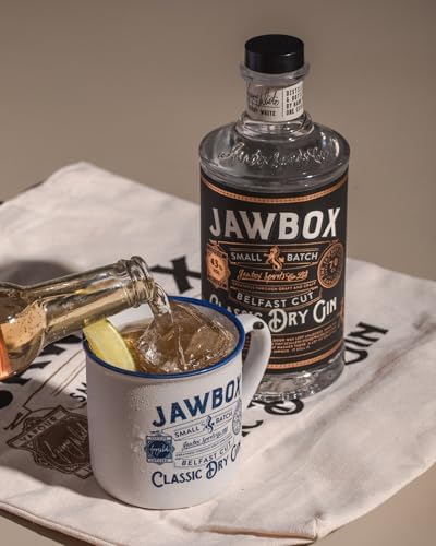 Jawbox Small Batch Classic Dry Gin | 43% ABV, 70cl Premium Spirit
