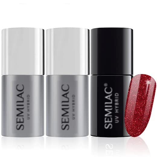 Semilac UV Gel Polish 026 My Love | Long Lasting Hybrid Nail Varnish
