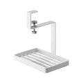Yamazaki Modern Steel Soap Dish – Minimalist Black Bathroom Organizer