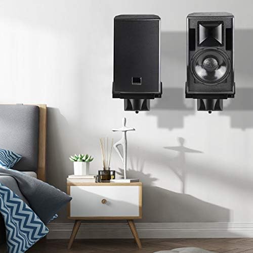 Suptek Dual Side Clamping Speaker Wall Mounts | Adjustable 25kg (2 Pack)