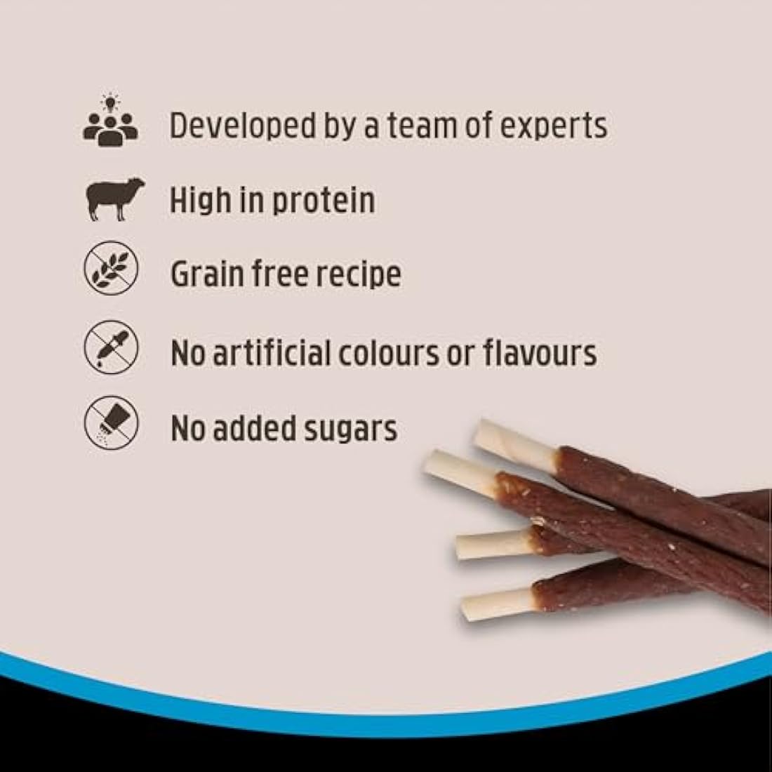 Pets Unlimited Lamb Chewy Sticks – Grain Free High Protein Dog Treats